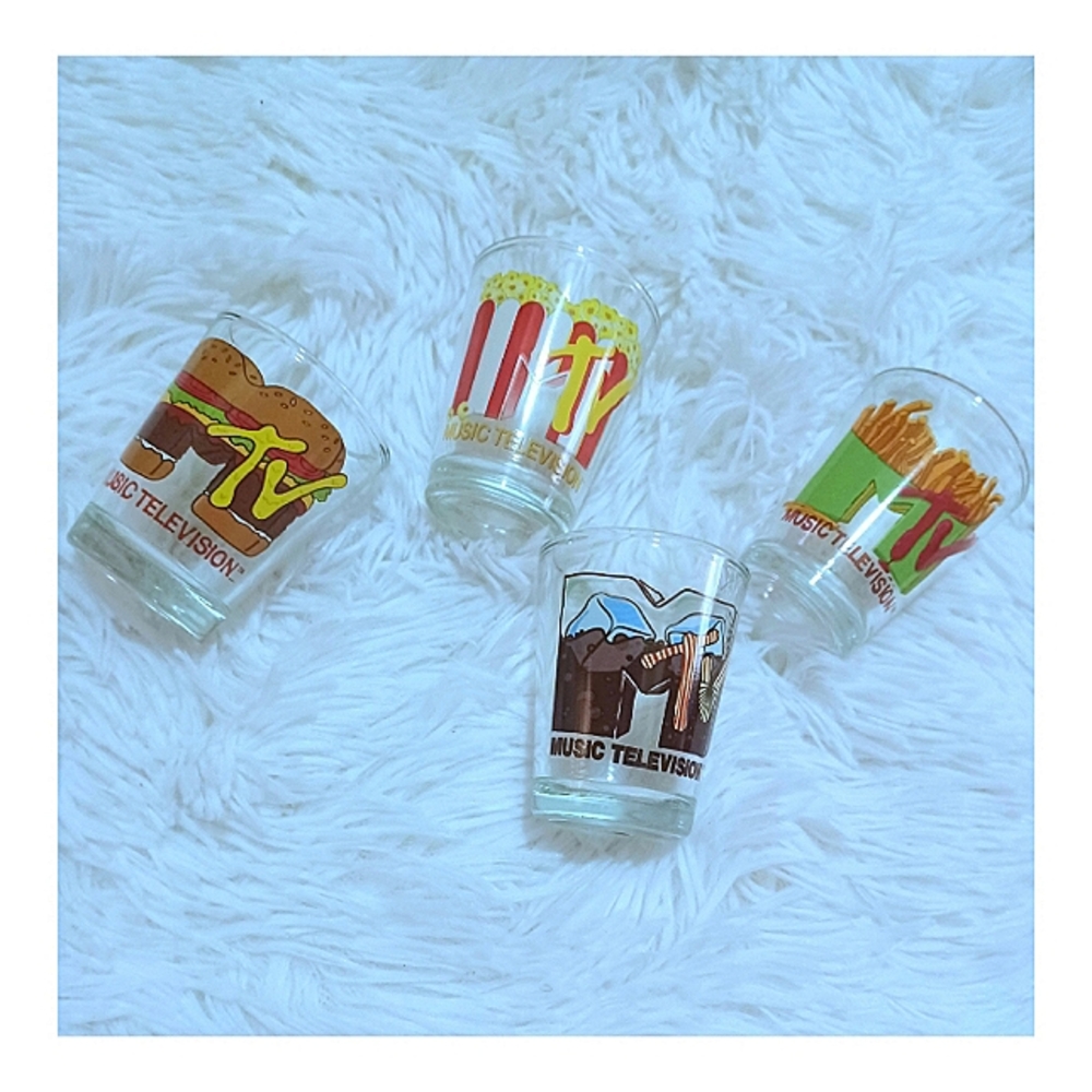 MTV Set of 4 Shot Glasses